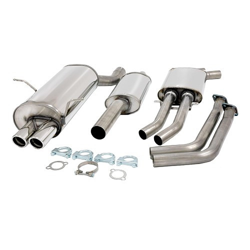  JETEX stainless steel sport exhaust system after catalytic converter manifold for BMW 3 Series E46 (09/1999-)  - BC10002 