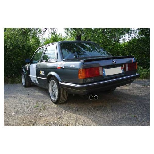 JETEX Sportauspuffanlage für BMW 3er E30 Limousine und Coupé 6-Zylinder Phase 1 (01/1982-08/1987) - Motor M20 - BC10214