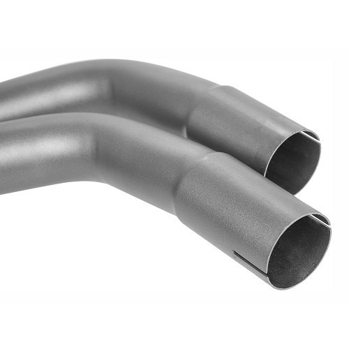 Sport silencer double round exit for BMW series 3 E46 6 cylinders Petrol - BC10438