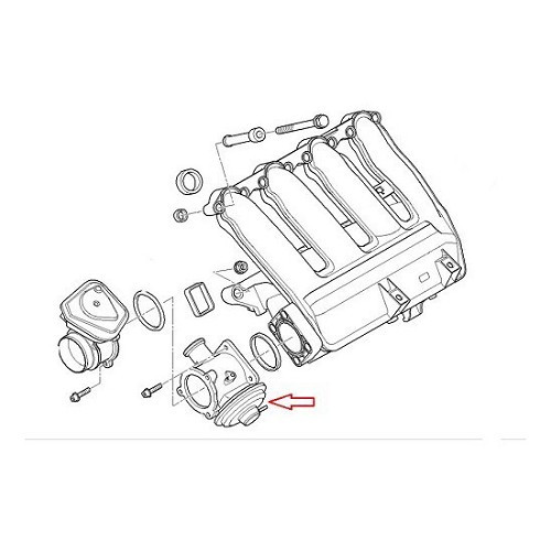 EGR / AGR valve for BMW E90/E91/E92/E93 - BC10503