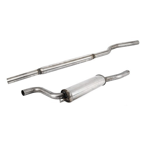  Sistema di scarico sportivo POWERSPRINT in acciaio inox per BMW Serie 02 E10 (03/1966-07/1977) - BC20022 