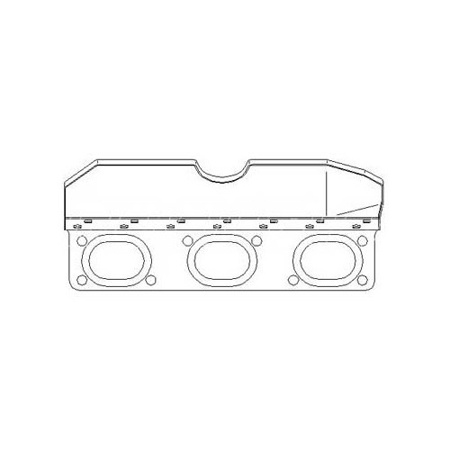  Junta do coletor de escape para Bmw 7 Series E65 e E66 (07/2002-02/2005) - BC20487 