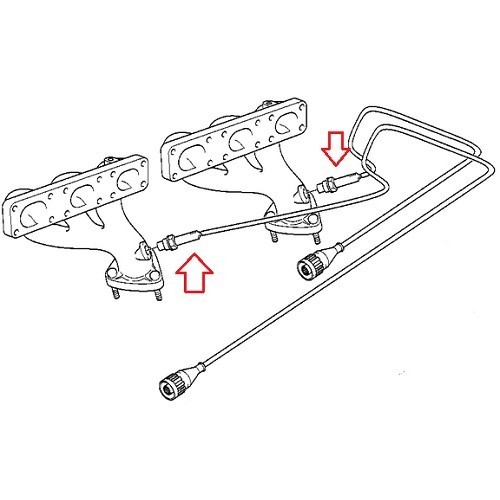 Lambda sensor voor BMW E36 M52 motoren tot 09/95 - BC29034