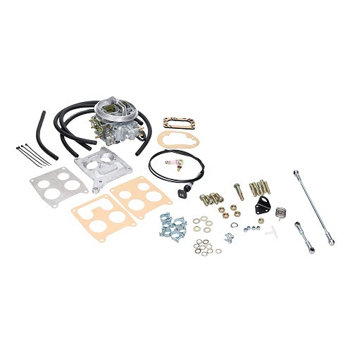  Carburateurkit WEBER 38 DGMS met manuele choke voor BMW 3 Reeks E21 320-6 en 5 Reeks E12 520-6 (08/1977-12/1982) - motor M20B20 - BC41040 