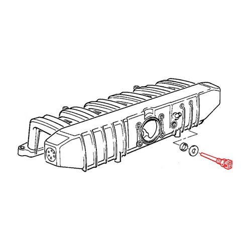 Inlaat luchttemperatuur sensor voor BMW E36 - BC44503