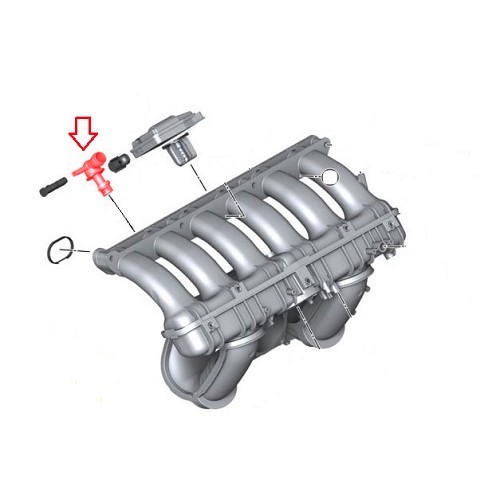 Sensore di temperatura dell'aria di aspirazione per BMW E90/E91/E92/E93 LCI - BC44526