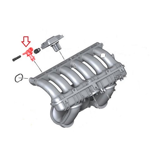 Sonda de temperatura de admisión de aire para BMW Z4 (E85-E86) con motores N52 - BC44535