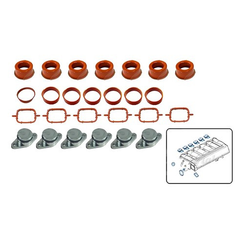     
                
                
    Kit de eliminação da válvula de admissão para Bmw 5 Series E60 Saloon e E61 Touring (02/2002-05/2010) - 6 Cilindros - BC45103
