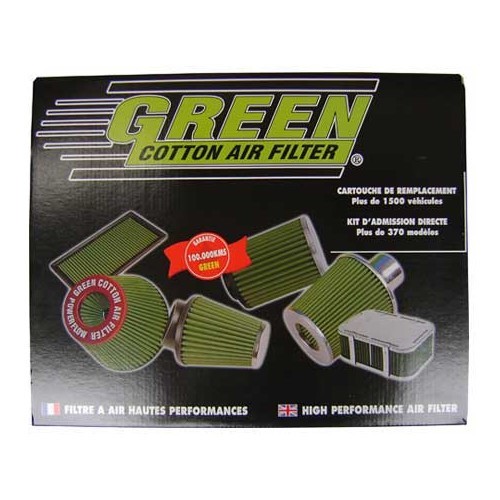 GREEN air filter for BMW E46 316i and 318i incl. Compact - BC45303GN