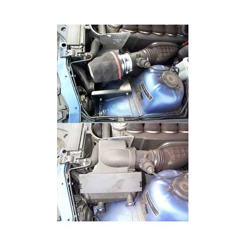 Kit de admissão de ar directo PIPERCROSS em aço inoxidável para BMW 3 Series E36 M3 (03/1992-08/1999) - motores S50B30 S50B32 - BC45366PX