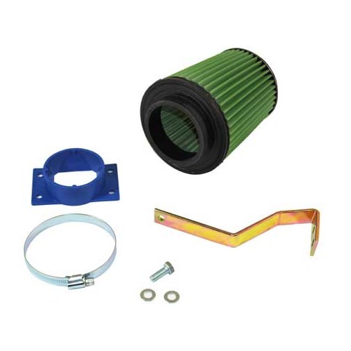 Kit de admissão direta de ar VERDE para BMW Série 3 E36 316i 318i 318is (12/1989-12/1998) - motores M40B16 M40B18 M42B18 M43B16 M43B18 - BC45610GN