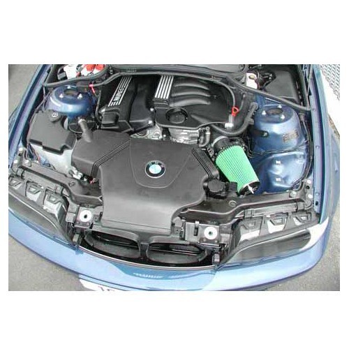  Directe luchtinlaatkit GROEN voor BMW E46 316i/Ti, 318i/Ti/Ci - BC45620GN 