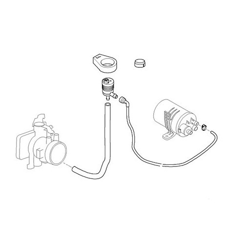 Tankventilatie ventiel voor BMW E46 - BC46030