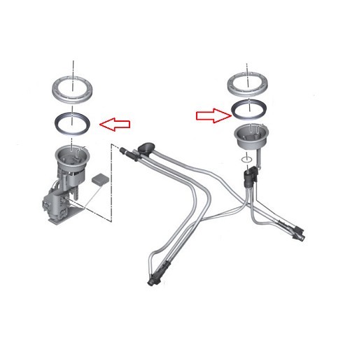 Vedação da bomba de combustível para BMW X5 E53 - BC46050