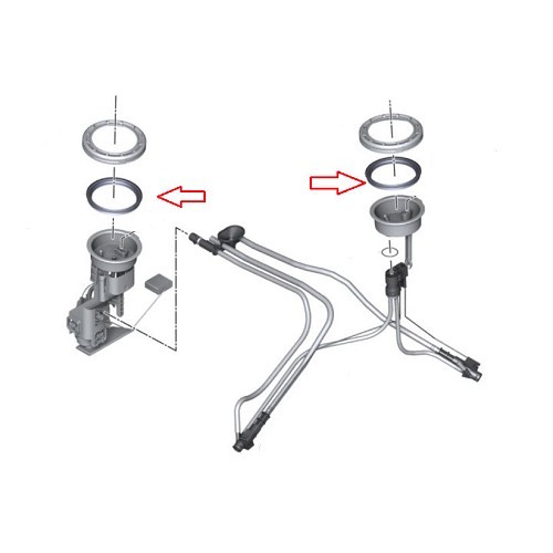 Fuel pump gasket for BMW E39 - BC46052