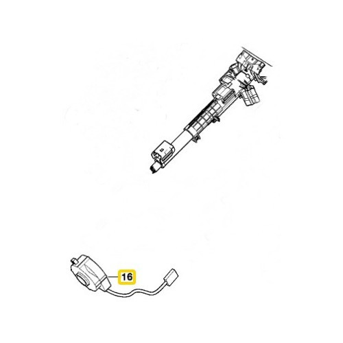 Stuurhoeksensor voor Bmw 3-serie E46 (04/1997-08/2006) - BC50004