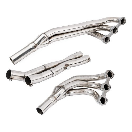  Collecteur d'échappement Inox sport 6 en 2 pour BMW Série 3 E30 6 cylindres - moteur M20 à boîte manuelle - BC50201 