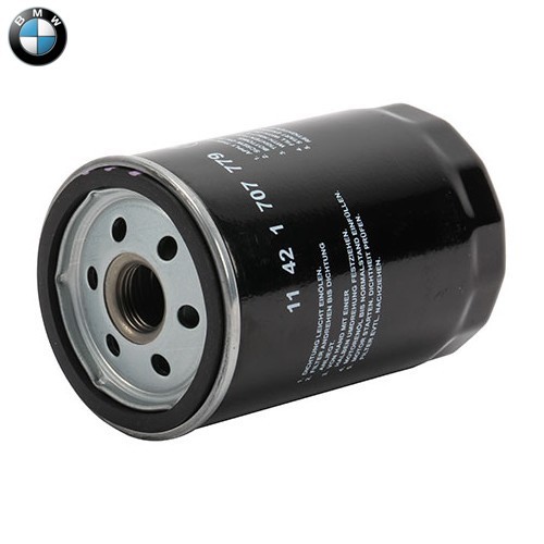 Oil filter for BMW 3 Series E21 E30 and 5 Series E12 E28 E34 6 cylinders (07/1977-04/1993) - genuine BMW - BC51107