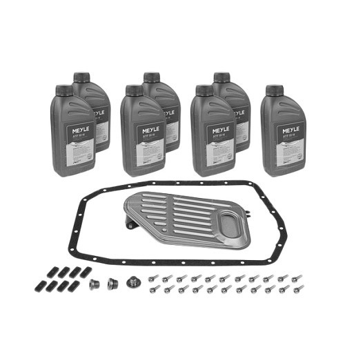     
                
                
    Kit completo de mudança de óleo para caixa de velocidades BMW A5S325Z, ZF 5HP19 - BC51700
