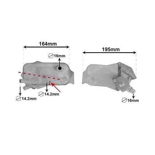  Automatische Transmissie Oliekoeler voor BMW E90/E91/E92/E93 - BC52259 