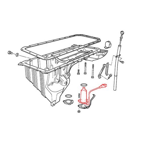 Capteur de niveau d'huile Hella Pagid pour E34 - BC52309