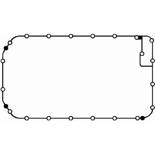  Joint de carter d'huile BGA pour BMW Z3 (E36) - BC52521 