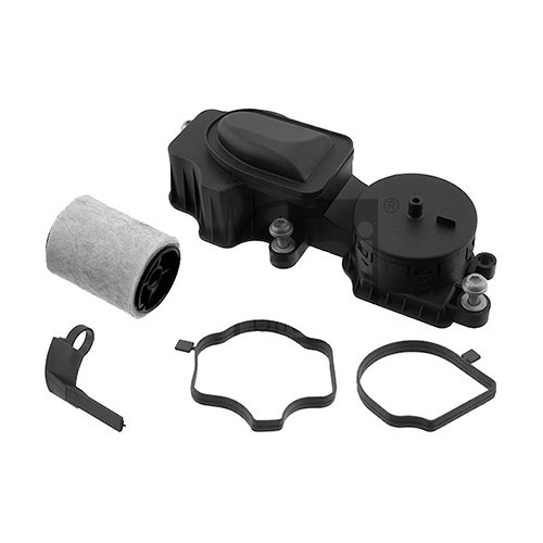  Unité de ventilation de carter avec filtre mousse pour BMW Série 3 E46 Berline et Touring (07/1997-03/2003) - moteur M47D20 - BC53104 