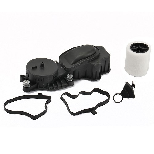  Unité de ventilation de carter avec filtre mousse Topran pour BMW Série 3 E46 Berline et Touring (12/1998-04/2003) - moteur M57D30 - BC53112 