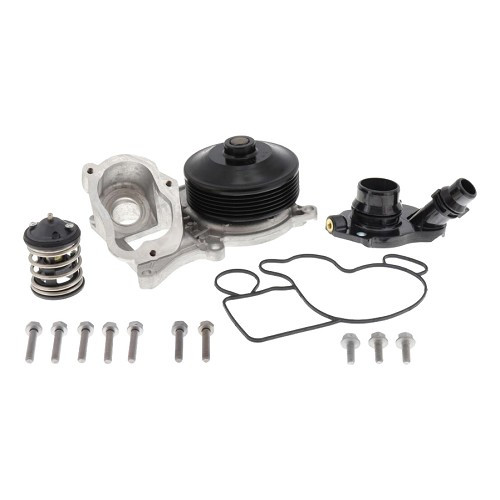  Kit pompe à eau avec thermostat pour Bmw Série 3 (11/2008-10/2013) - BC55234 