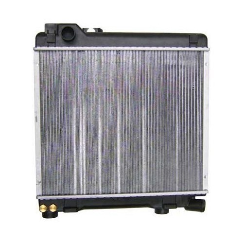  Radiateur d'eau pour BMW Série 3 E30 phase 1 (-08/1985) - moteur M20 boîte de vitesses manuelle sans climatisation - BC55606 