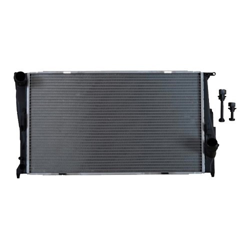  Radiateur d'eau moteur pour Bmw Série 1 E81 Berline, E87 Berline, E82 Coupé et E88 Cabriolet (02/2003-09/2013) - Diesel - BC55649 