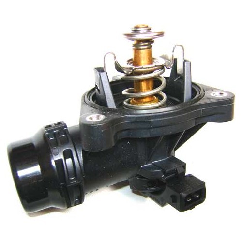 Housing with thermostat 105°C for BMW E46 engine N42 and N46