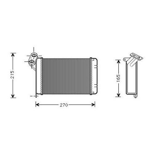 Verwarmer voor BMW E30 - BC56000