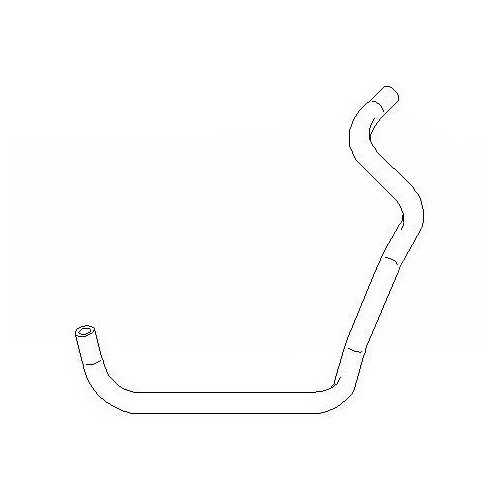 Cylinder head heating fluid pipe leading to the thermostat for BMW E36 - BC56804