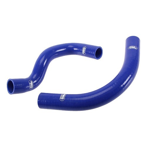 Kit of 2 blue SAMCO coolant pipes for BMW E36 318 i/is/ti - BC56902