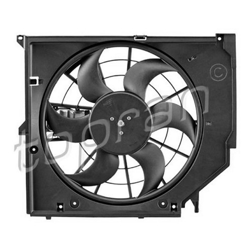 Electric blower fan for BMW E46