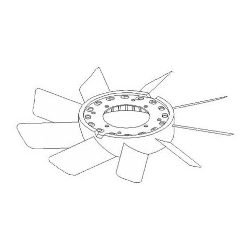  Schroef met viskeuze koppeling voor Bmw 7-serie E23 (10/1976-06/1986) - BC57528-3 