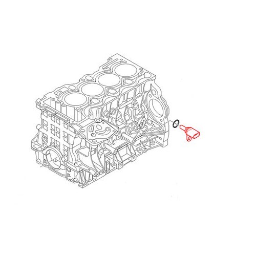 Trasmettitore d'impulsi sull'albero a gomiti per BMW E46 - BC73022