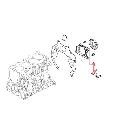 Transmissor de impulsos de virabrequim para diesel BMW E46 - BC73024