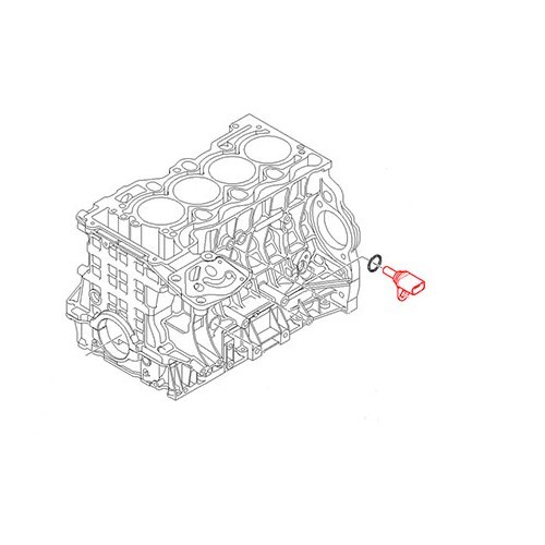 Trasmettitore di impulsi dell'albero motore per BMW E90/E91/E92/E93 - BC73041