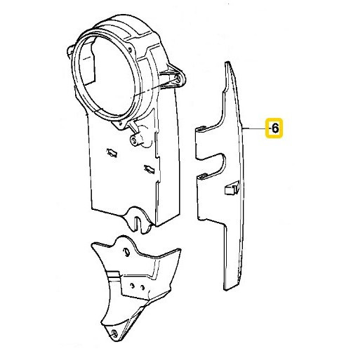 Junta de la tapa de distribución para BMW Serie 5 E34 Berlina (06/1987-04/1990) - M20 - BD00001