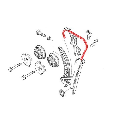 Distributieketting voor BMW E46 - BD30405