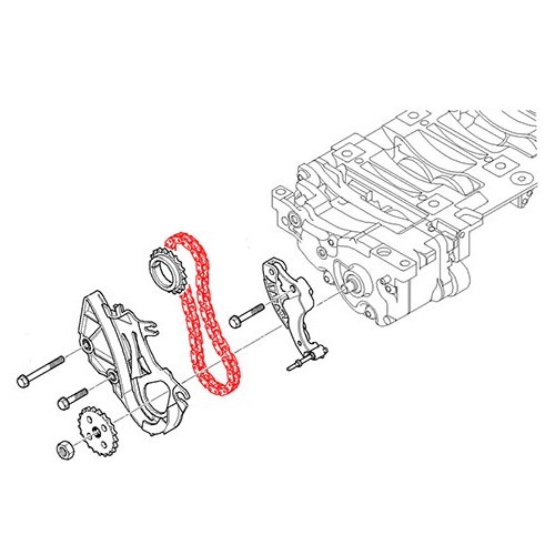  Cadena de distribución para BMW E46 - BD30407-1 