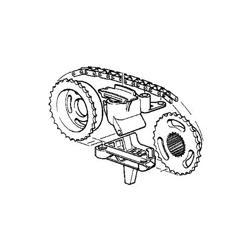 FEBI Nockenwellen-Steuerkettensatz für BMW 7er E65 und E66 (07/2002-02/2005) – M54 - BD30645