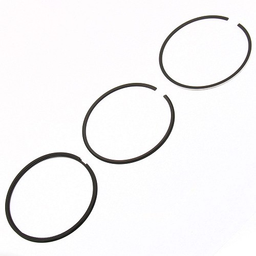  Juego de 3 segmentos para BMW Serie 3 E30 Berlina y Coupé (03/1982-07/1988) - nervio estándar 88,97mm - BD51003 