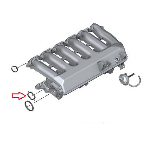 Junta inferior de colector de admisión para BMW E90/E91/E92/E93 - BD71429