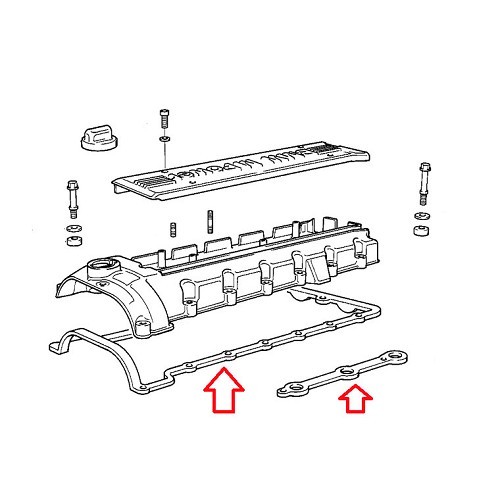 Guarnizione per coperchio delle punterie per BMW E36 M3 e Z3 M - BD71562