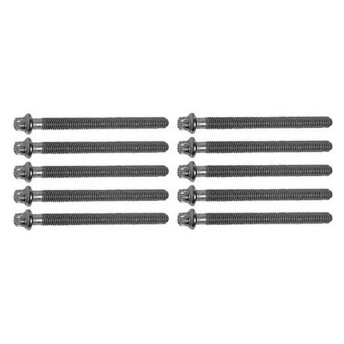  Set di 10 viti della testa del cilindro per BMW E34 e E39 - BD83910 