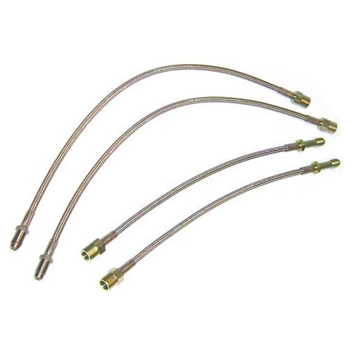  GOODRIDGE aviation brake hoses for BMW 5 Series E39 Sedan - BH24400 