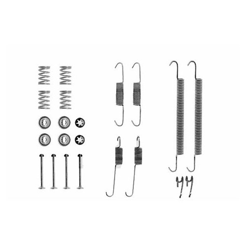  Trommelremveerset achteraan voor BMW E36 - BH26750 